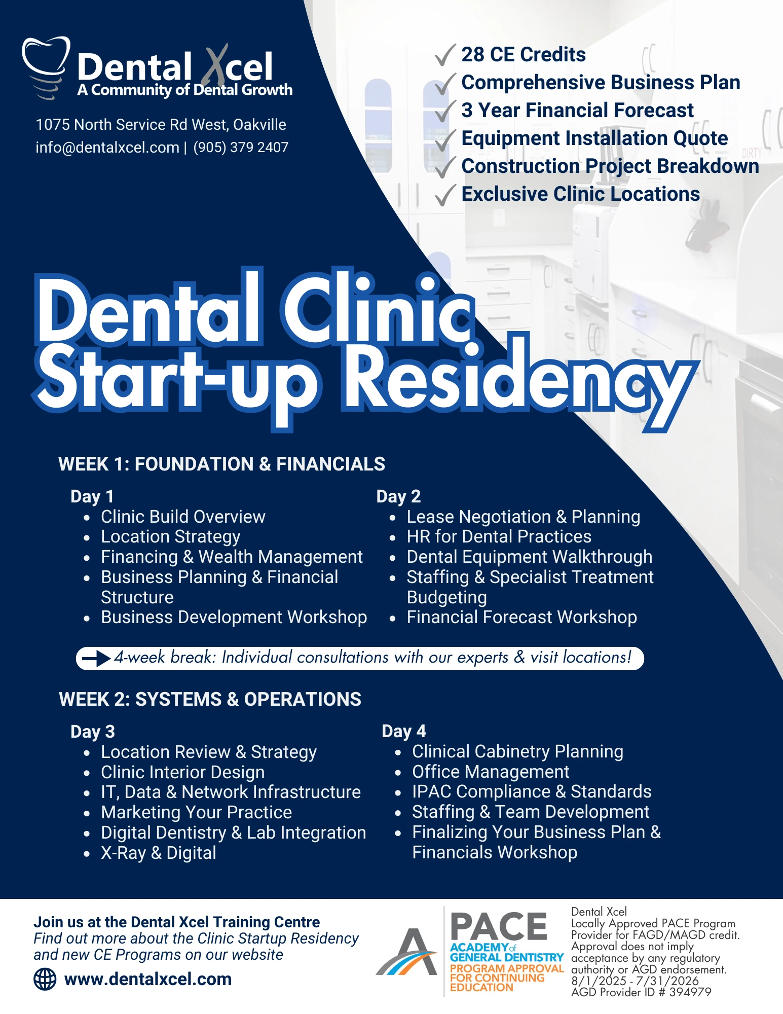 Dental Xcel Mini Residency Course Flyer jpg