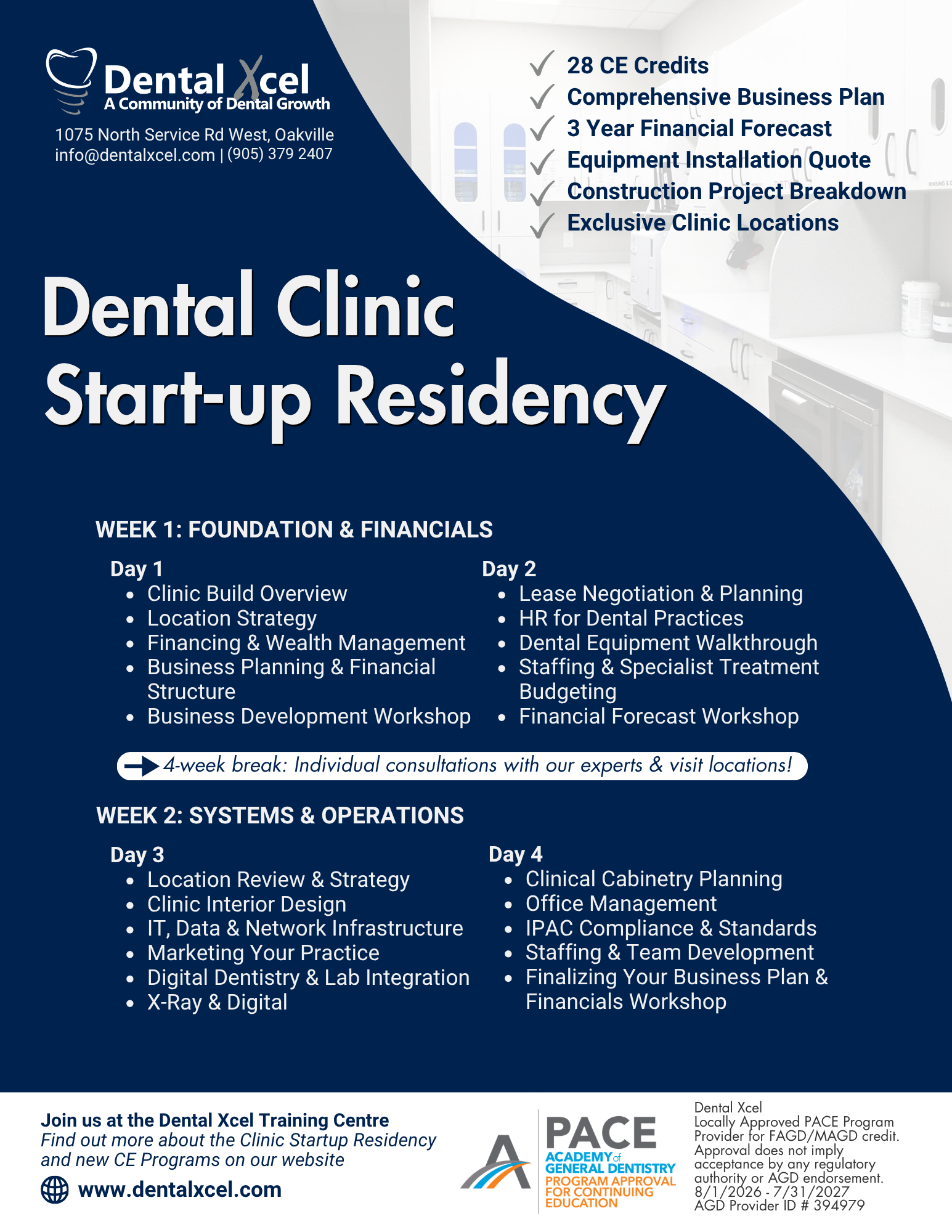Dental Xcel Clinic Build Residency Page 1